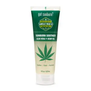 Uncle Buds Hemp Oil for Sunburn