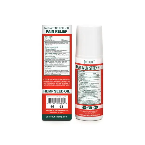 Hemp Topical Pain Relief Roll On