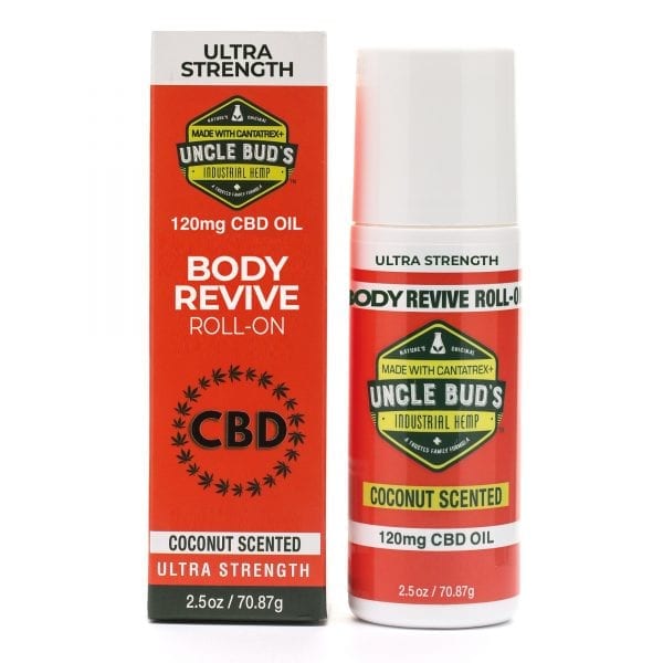 Uncle Bud’s 120mg CBD Body Revive Roll-On