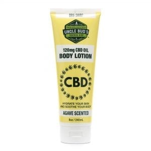 Uncle Bud’s 120mg CBD Body Lotion