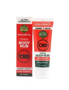 Uncle Bud's Hemp Ultra Strength Topical Body Rub CBD