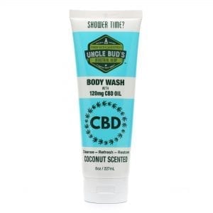 Uncle Bud’s 120mg CBD Coconut Body Wash