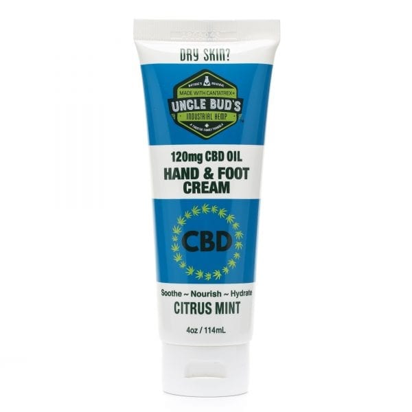 Uncle Bud’s 120mg CBD Hand & Foot Cream