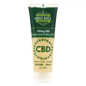 Uncle Bud’s 120mg CBD Aloe Soothing Gel