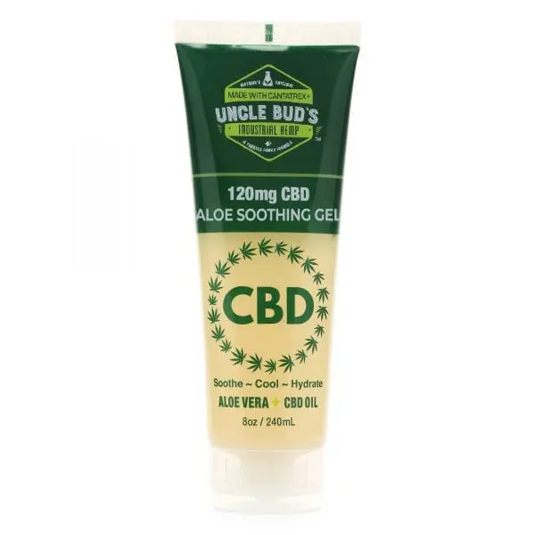 Uncle Bud’s 120mg CBD Aloe Soothing Gel