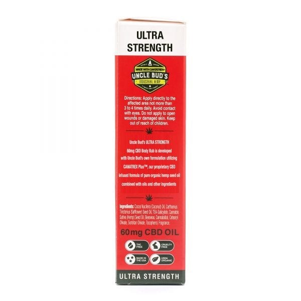 Uncle Bud's Hemp Ultra Strength CBD Oil