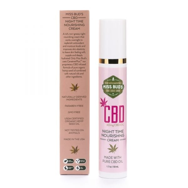 Miss Bud's CBD Night Time Nourishing Cream