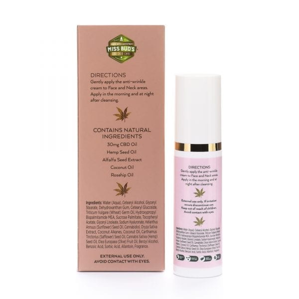 Miss Bud's CBD Anti-Wrinkle Cream -01