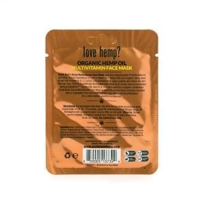 Hemp Multivitamin Face Mask image back