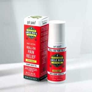 Uncle Bud's hemp Pain Relief Roll-on