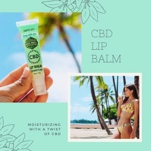 CBD Lip Balm with a twist