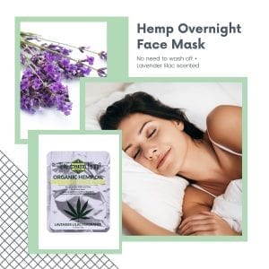 Over Night hemp infused beauty face Mask