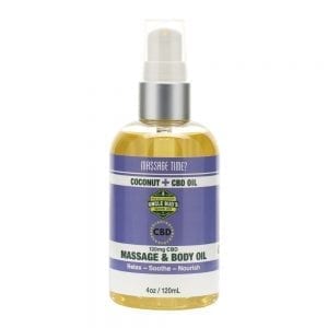 Uncle Bud's CBD Massage & Body Oil Product image -3