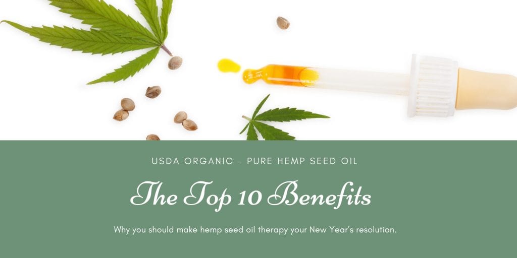 Top 10 Benefits of Hemp Oil Blog Post