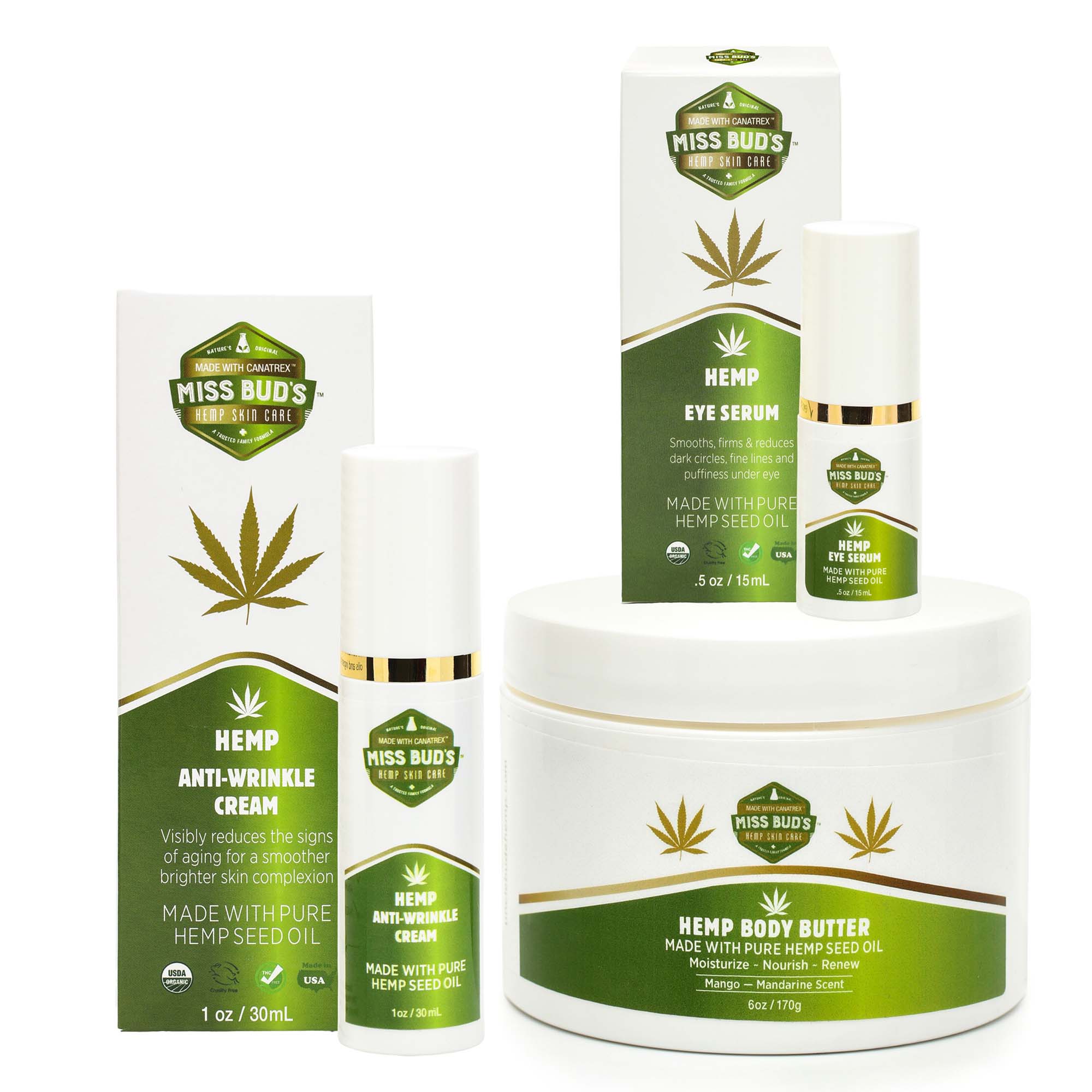 Hemp Skin Care Rejuvenation Set Monthly Hemp Subscription Box Miss