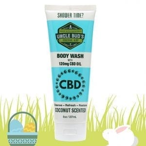 Uncle Bud's Easter CBD Gift Guide Body Wash Coconut