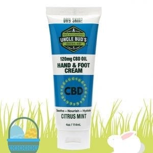 Uncle Buds Easter CBD Gift Guide Hand and Foot Cream