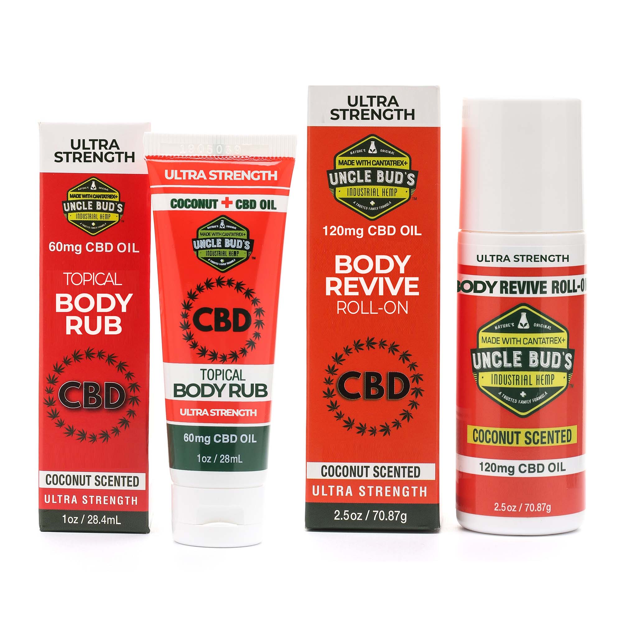 Hemp Topicals Gift Pack [Ultra Strength] Uncle Bud’s Hemp
