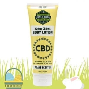 Uncle Bud's Easter CBD Gift Guide Body Lotion