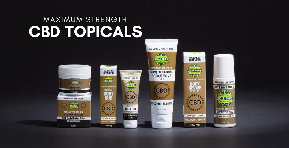 Maximum Strength Gold Label CBD Topicals