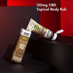 Maximum strength CBD Body Rub