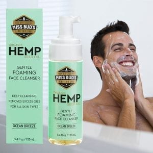 Hemp for every body face cleanser