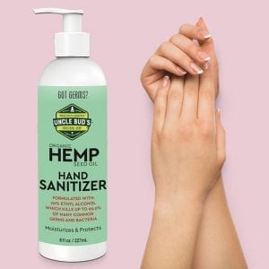 Uncle Bud's Hemp Hand Sanitizer