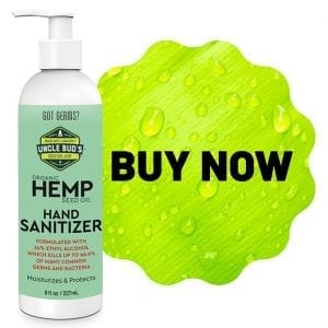 Uncle Bud's Hemp Hand Sanitizer Buy Now