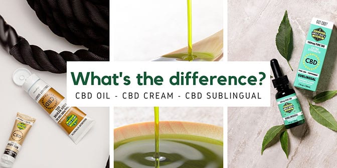 CBD Oil Cream Sublingual Header