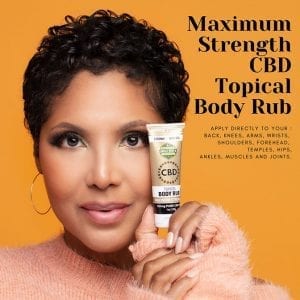 Stay at home CBD Maximum Strength Body Rub