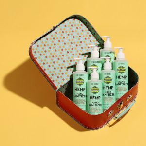 6 pack of Uncle Bud's Hemp Hand Sanitizer Set