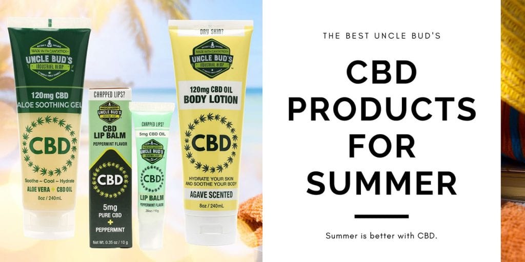 CBD Products for Summer Header