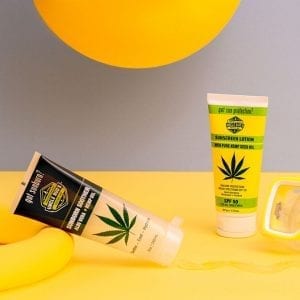 Hemp Sunscreen Products