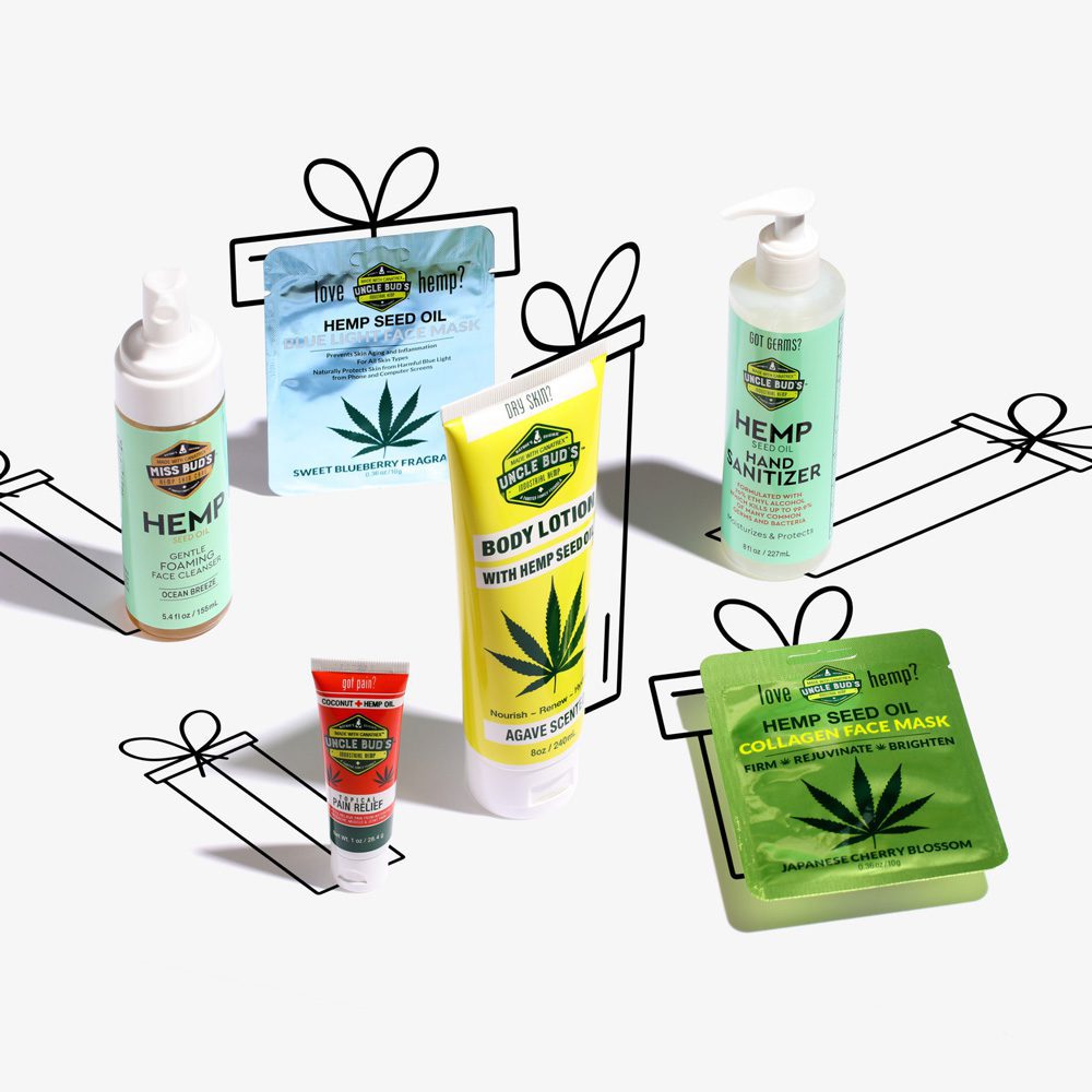 Hemp Variety Gift Pack SAVE OVER 38 Uncle Bud’s Hemp