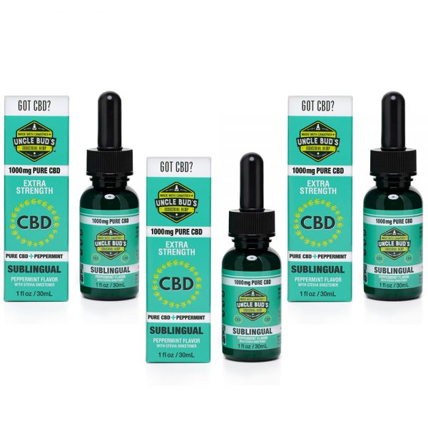 CBD Sublingual Tincture 3 PACK