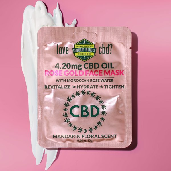 CBD Rose Gold Clay Face Mask