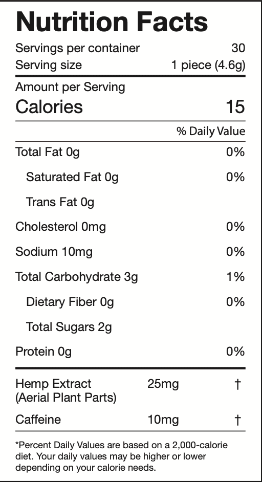 Nutritional Facts