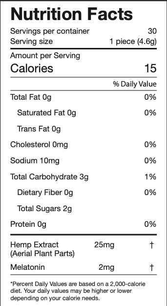 Nutritional Facts