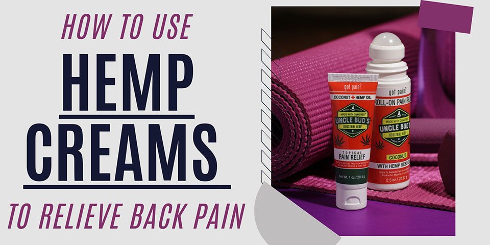 How to Use Hemp Creams to Relieve Back Pain Header