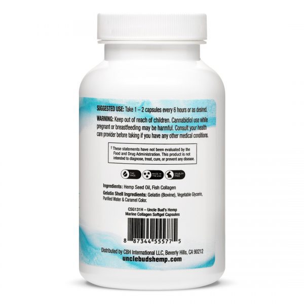 Hemp Marine Collagen Capsules