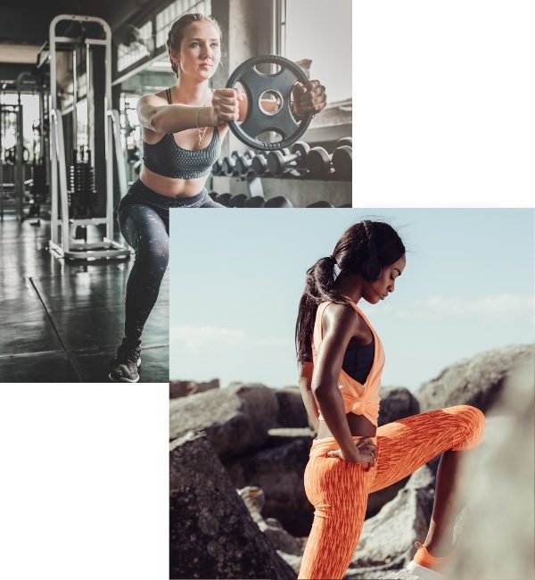 working out