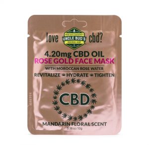 CBD Rose Gold Face Mask