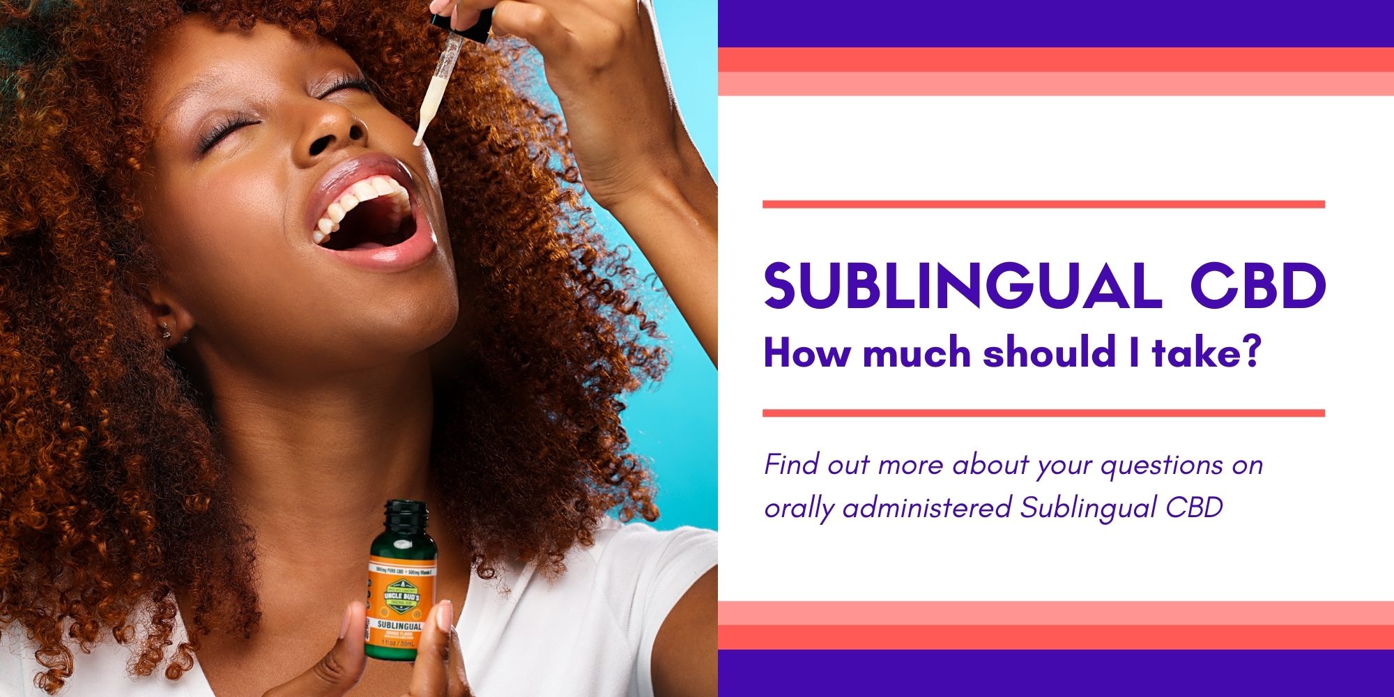 Sublingual CBD How Much