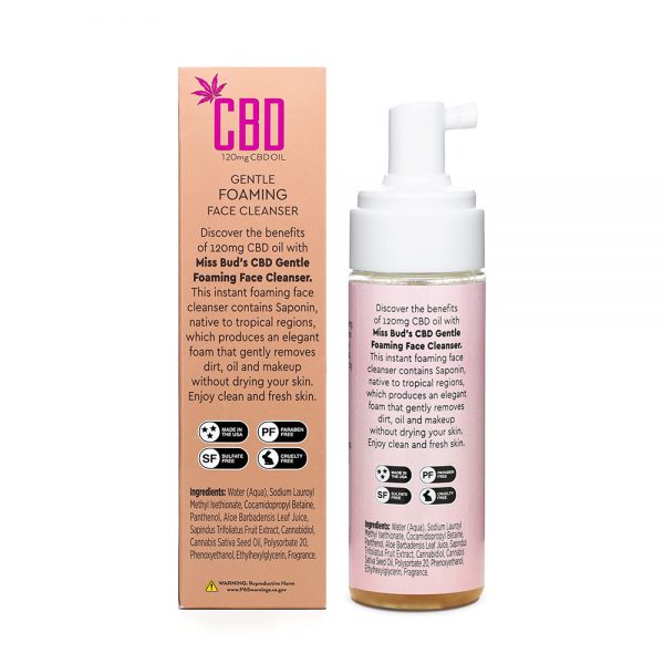 CBD Gentle Foaming Face Cleanser