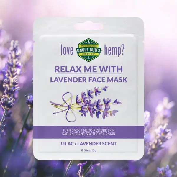Uncle Bud’s Hemp Relax Me With Lavender Face Mask