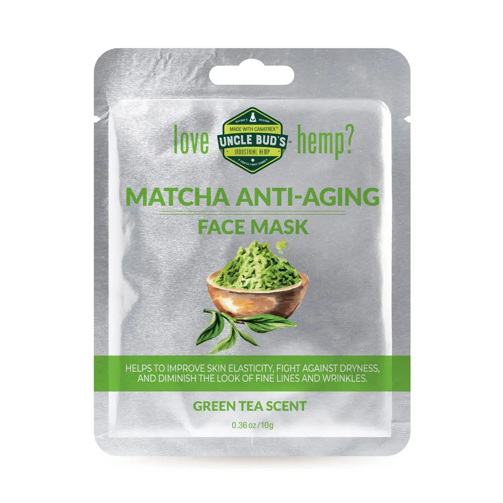 Hemp Matcha Anti-Aging Face mask