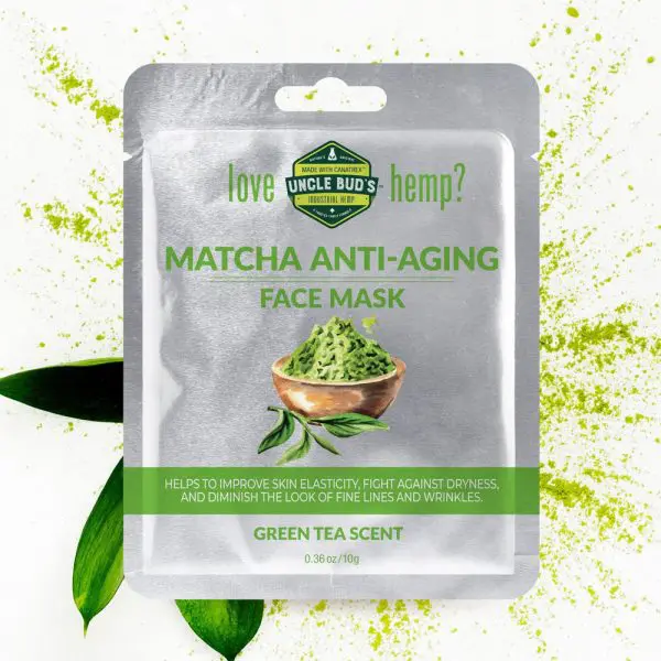 Hemp Matcha Anti-Aging Face mask