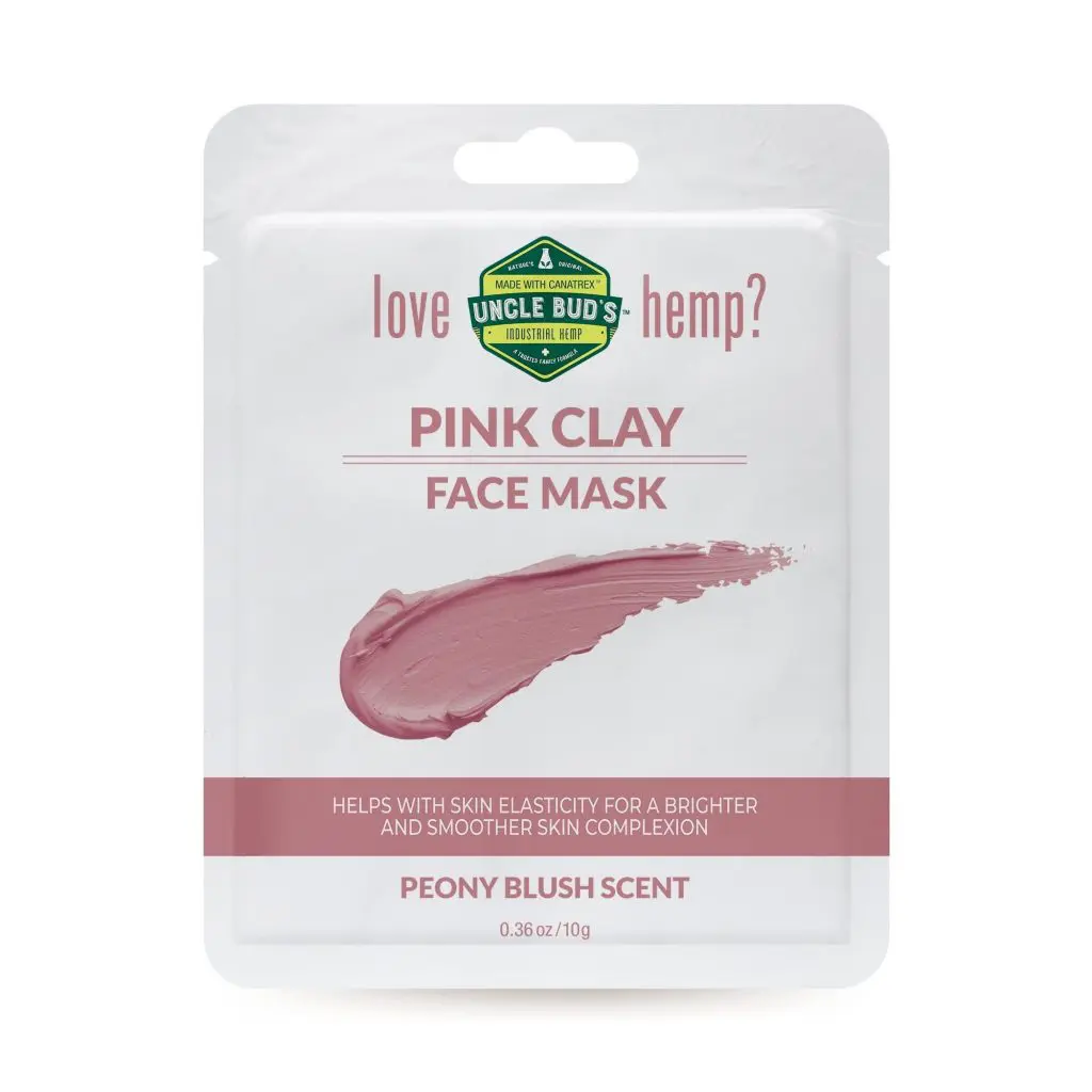 Uncle Bud’s Hemp Pink Clay Face mask