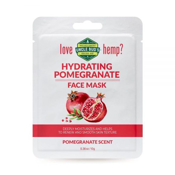 Uncle Bud’s Hemp Hydrating Pomegranate Face Mask