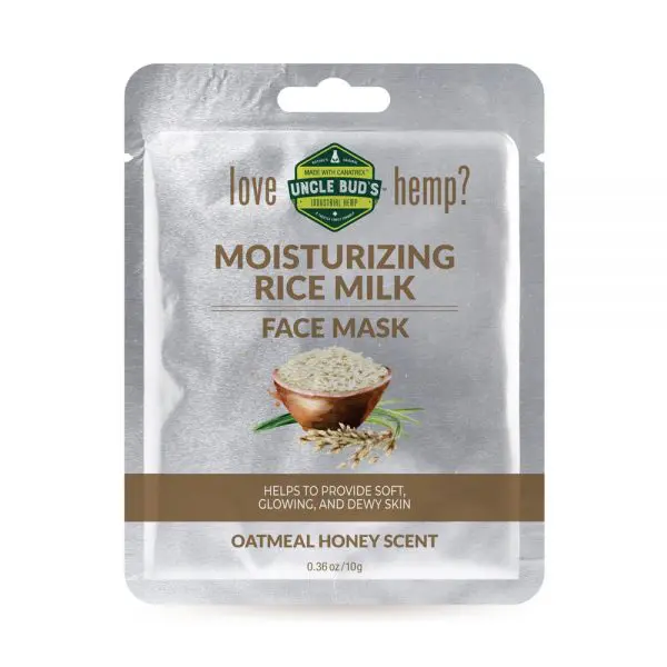 Hemp Moisturizing Rice Milk Face Mask